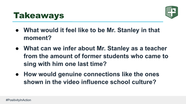 3 slides takeaways