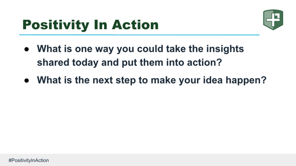 3 slides positivity in action