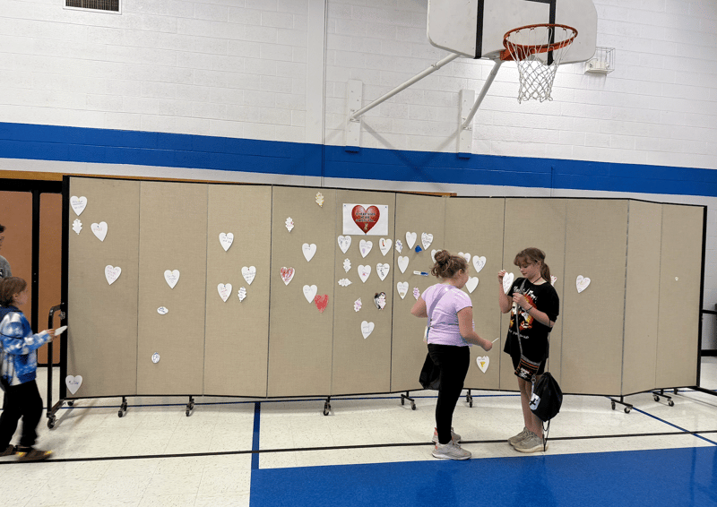 Heart River Gratitude Wall