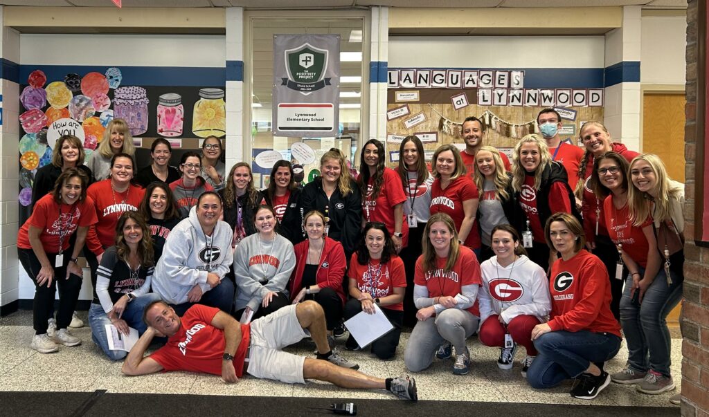 The staff of Lynwood Elementary School