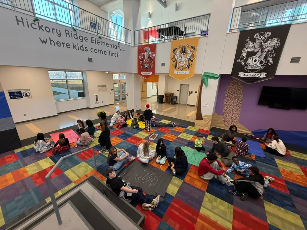 CCS’s implementation balances two things that often pull against each other: tight district-wide consistency and genuine school-level autonomy.  On the district side, every CCS school works from a shared P2 implementation calendar built around the CCS academic year, so the same character strength is taught in the same week from Kindergarten to 12th grade. Karen Hollar, who leads district-wide P2 implementation, supplies each school with curated resource documents, the tiered MTSS toolbox for small-group and individual student support, an engagement toolbox for teachers, and “3-slide” mini-lessons that administrators can drop into any staff meeting. CCS’s RISE Conference brings school P2 leads together for professional learning and idea-sharing — and Karen meets directly with each school’s implementers, not just principals.