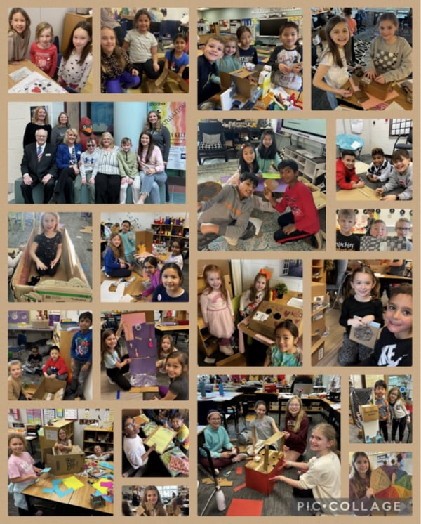 Delta Kelly Elementary students