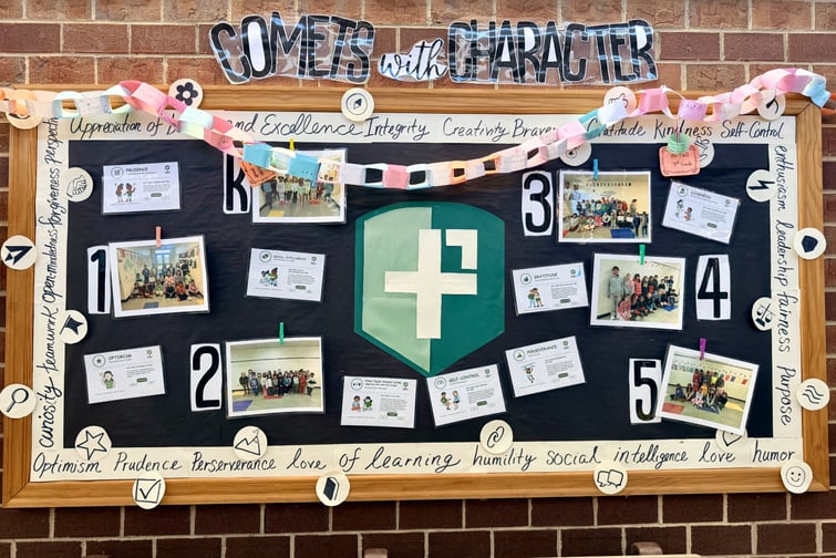Ten Minutes of Positivity to Start the Day at Cox Mill Elementary