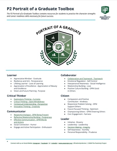 Portrait of a Graduate Toolbox
