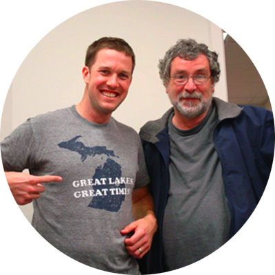 Mike Erwin and Chris Peterson