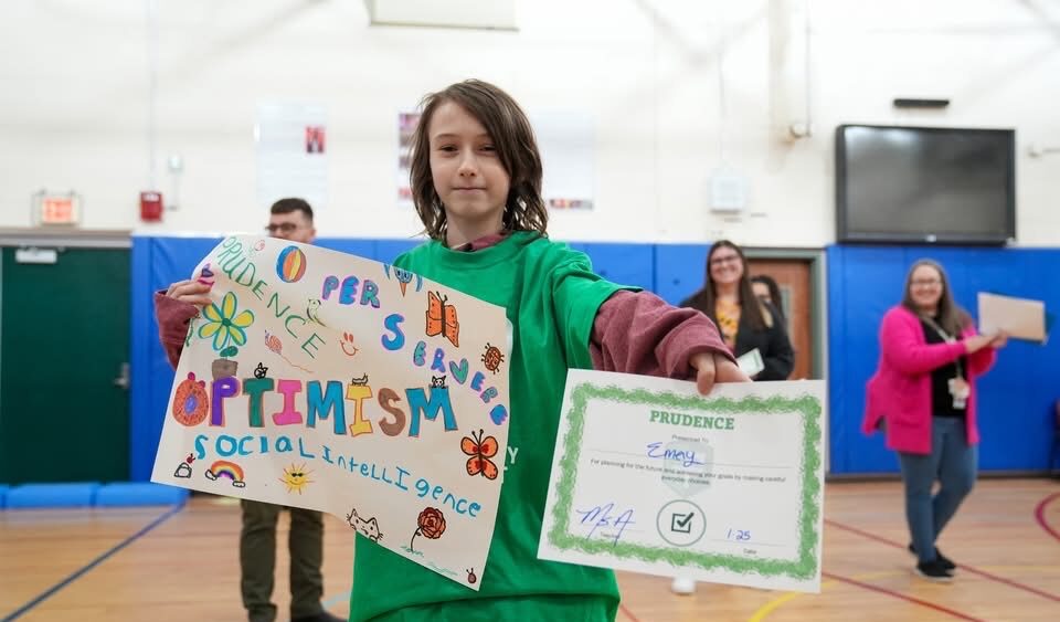 Building Character and Community at CVES with The Positivity Project