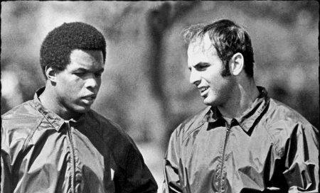 Gale Sayers and Brian Piccolo