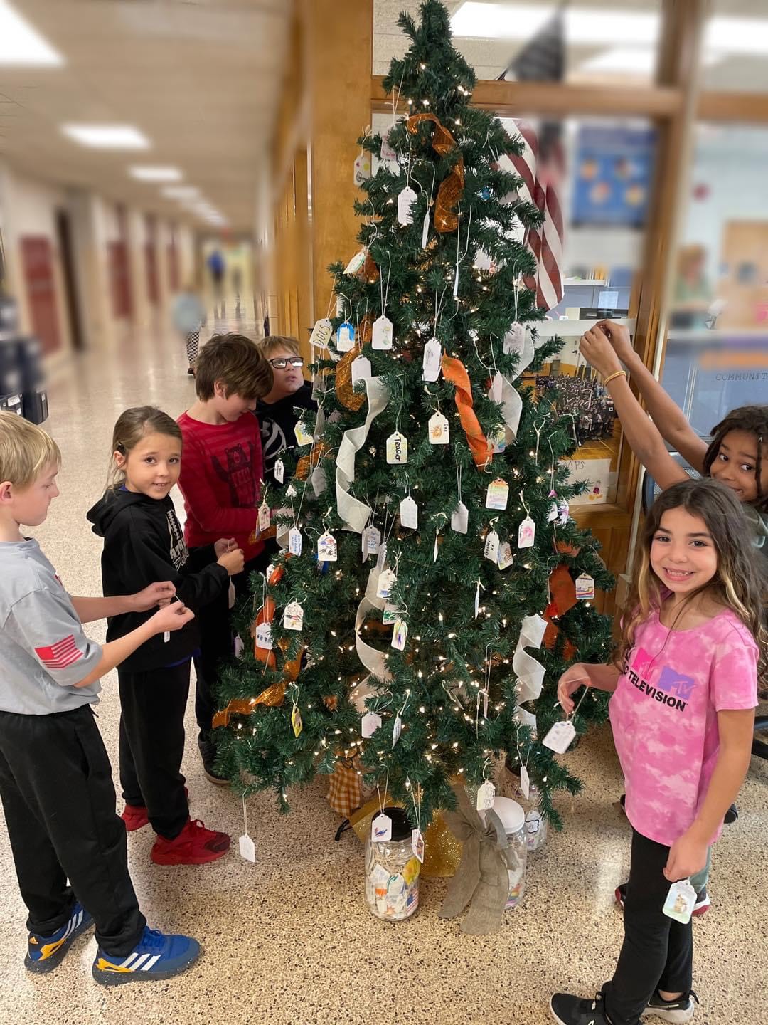 Tree of Gratitude at Memorial Park Elementary