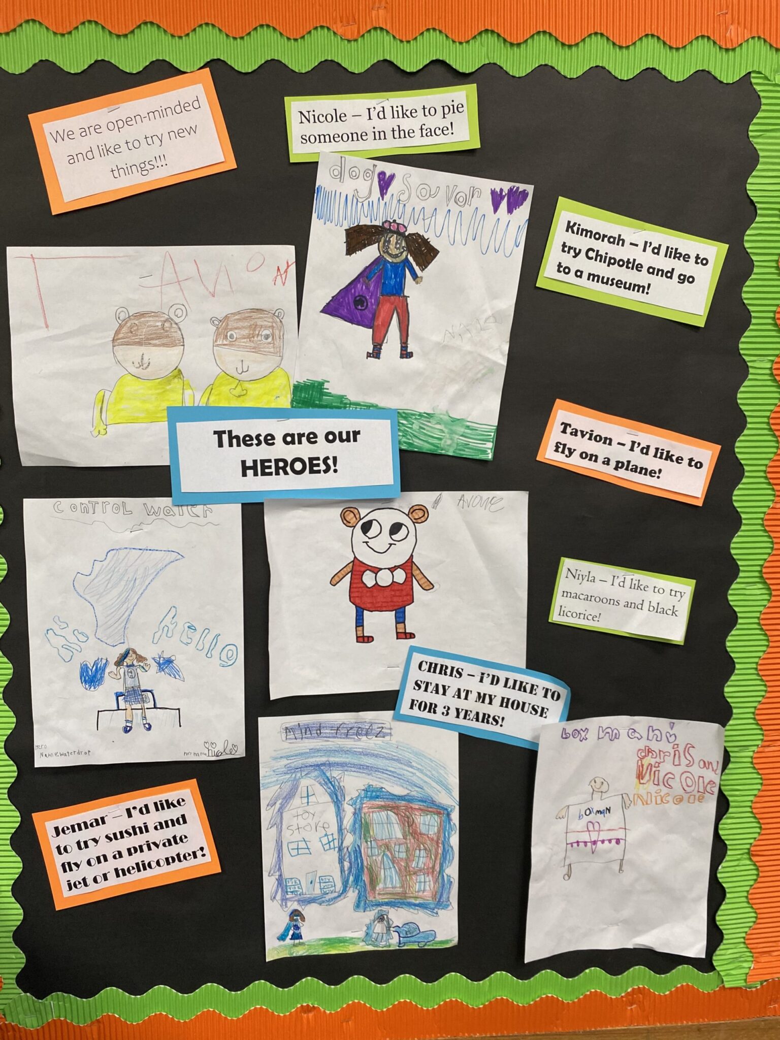 open mindedness bulletin board