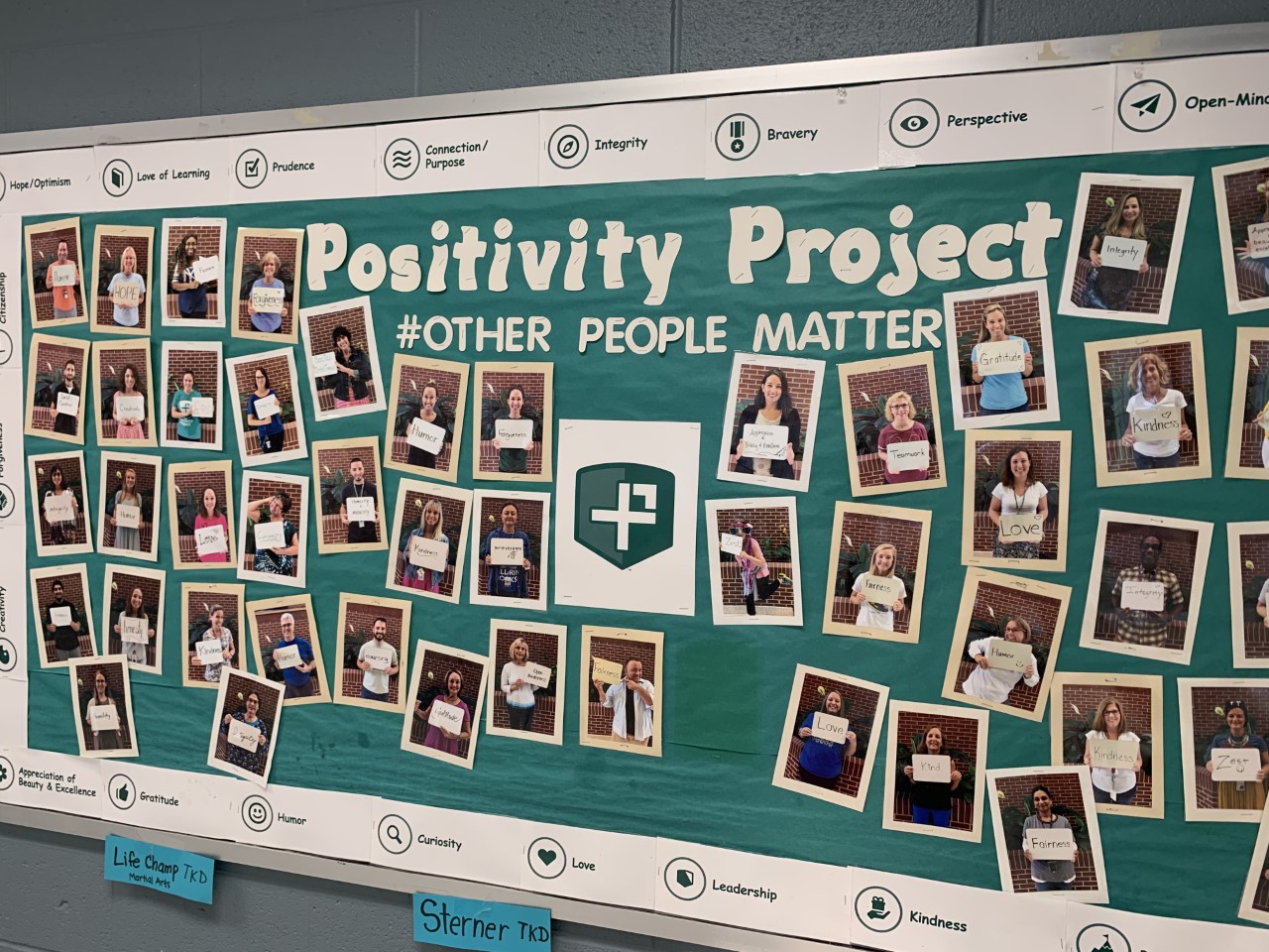 p2 cafe other people matter bulletin board