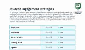 student engagement strategies
