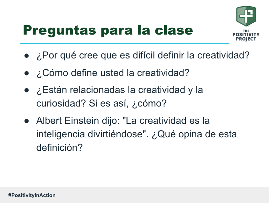 spanish creativity daily slides