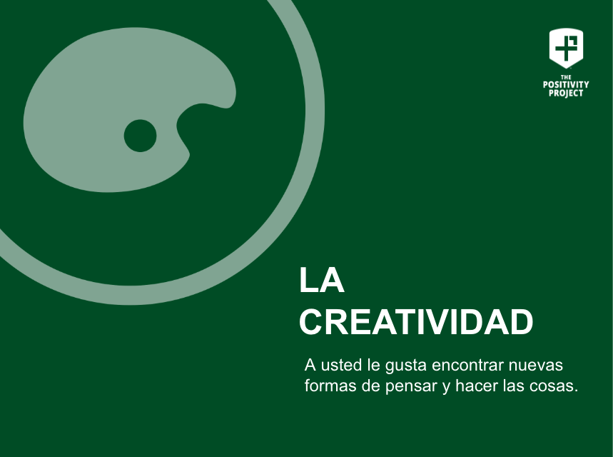 spanish daily slides - creatividad