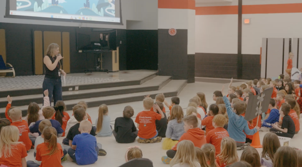Country Elementary lighthouse assembly
