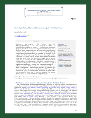 Tier 1 Character Education that Supports All Students — Including Those with Behavioral Challenges