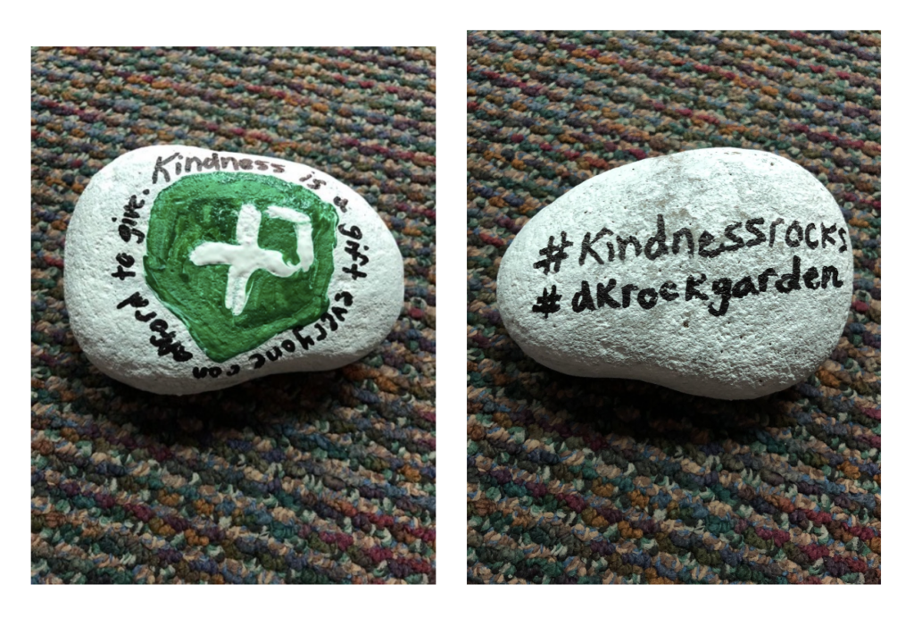 kindness rock garden