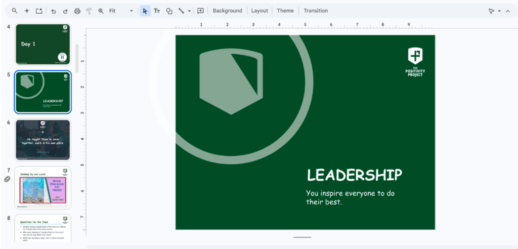 P2 leadership quote