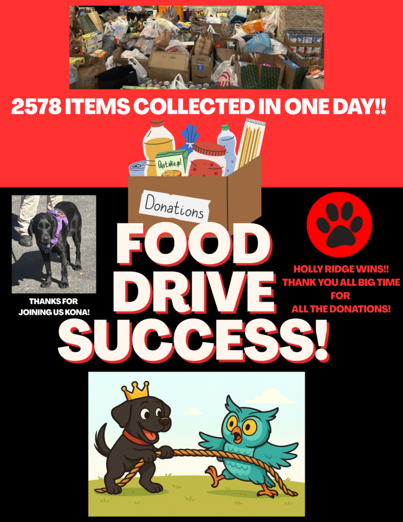 school food drive results