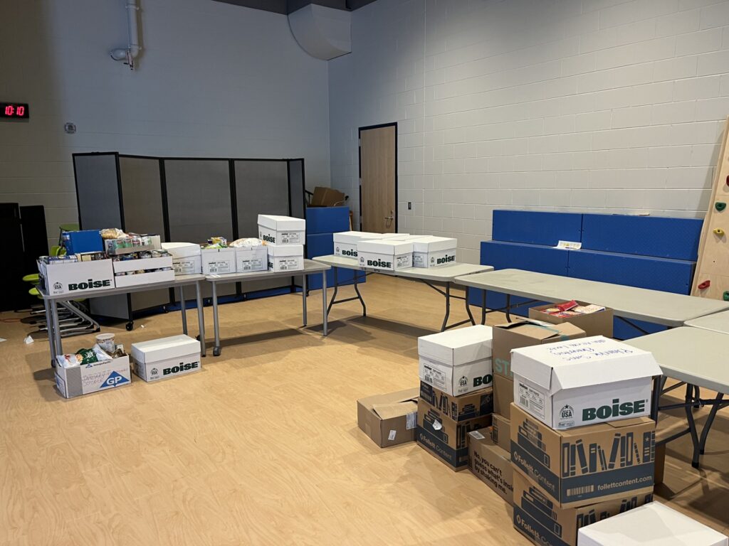 boxes-of-food-on-tables