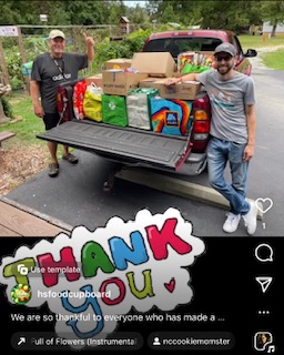 food drive social post