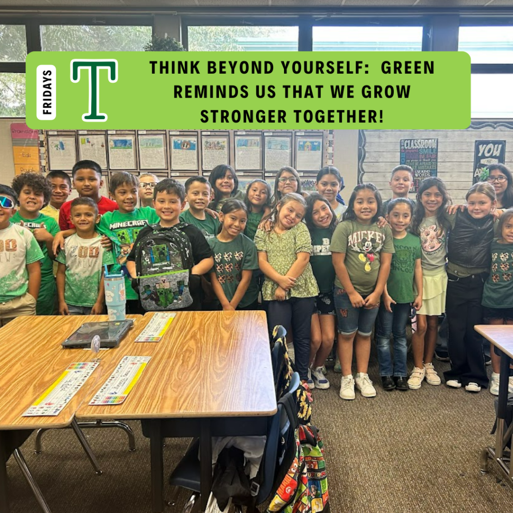 students-wearing-green