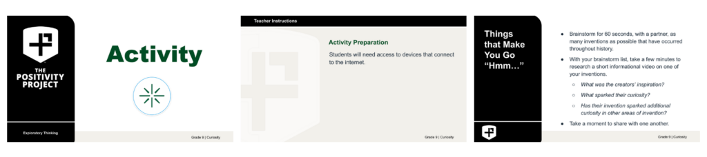 New High School Career Readiness Activity