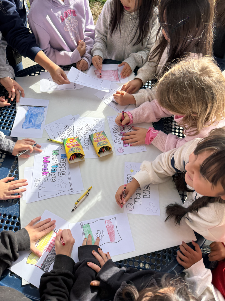 above-shot-of-young-students-coloring
