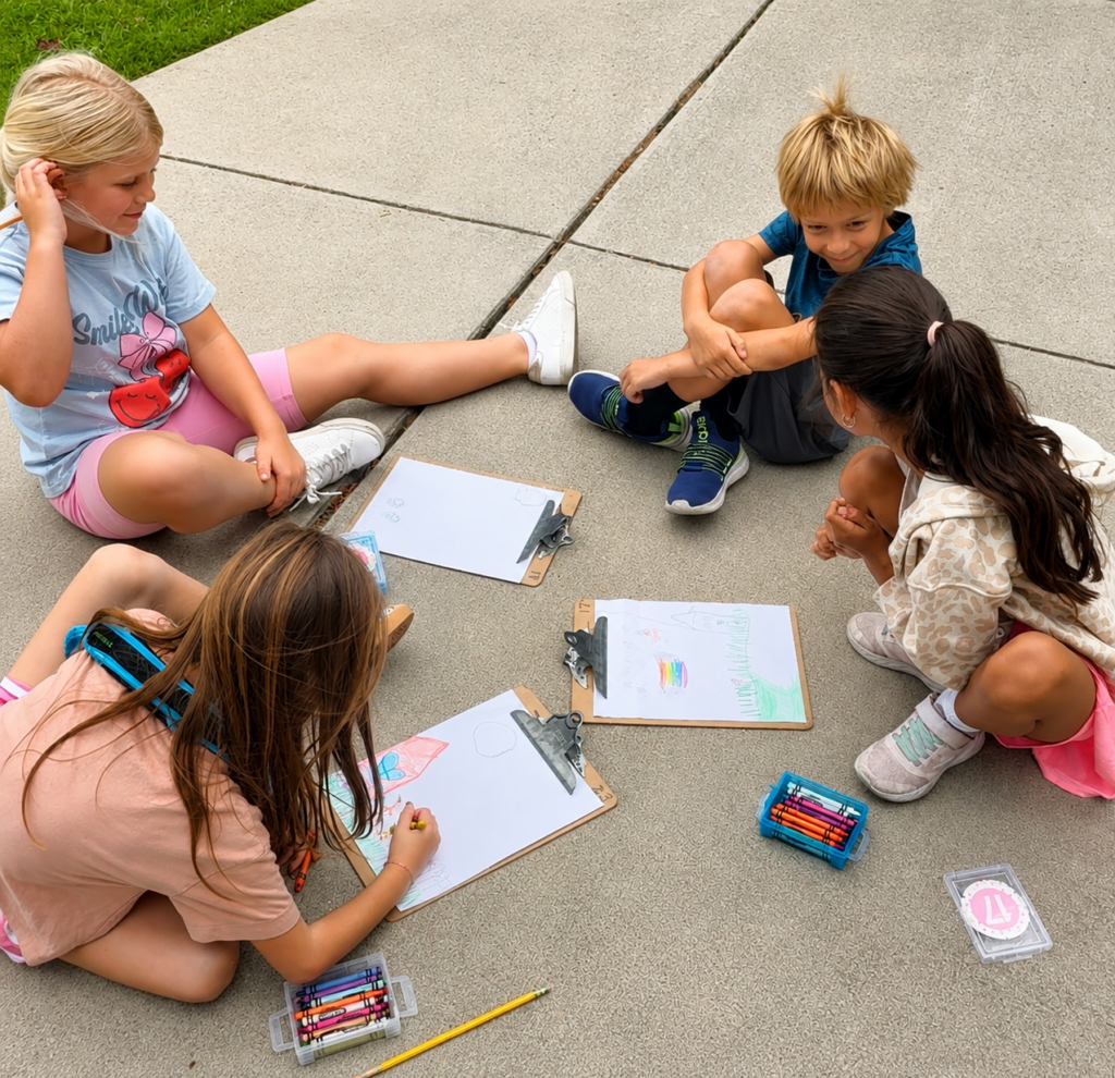 2nd graders exploring curiosity vista grande elementary